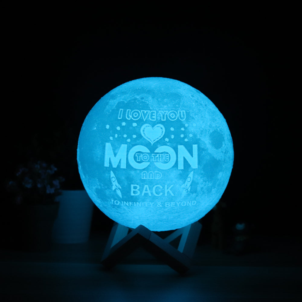 Custom photo Moon Lamp