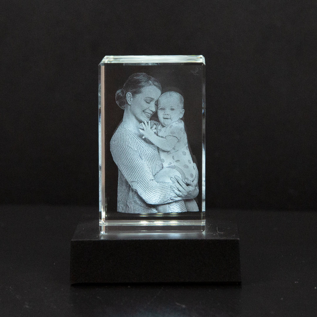 Personalized 3D Photo Crystal Lamp